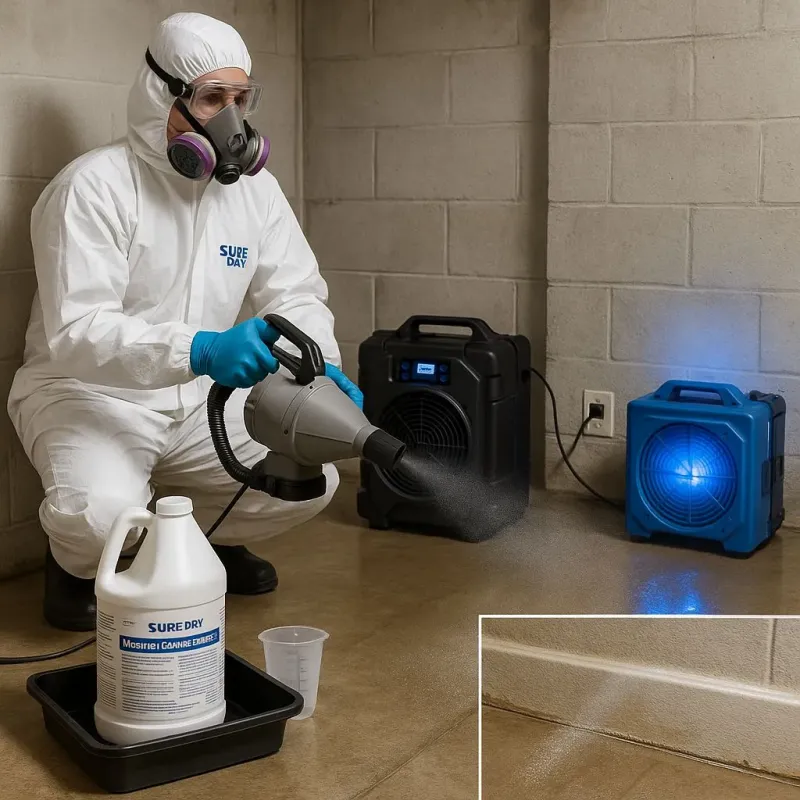Sanitization and Odor Removal process in Oakland, MO
