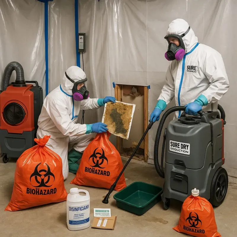 Contaminated Water Handling Protocols process in Oakland, MO
