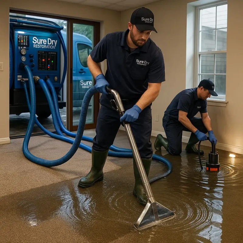 Water Extraction and Removal process in Oakland, MO